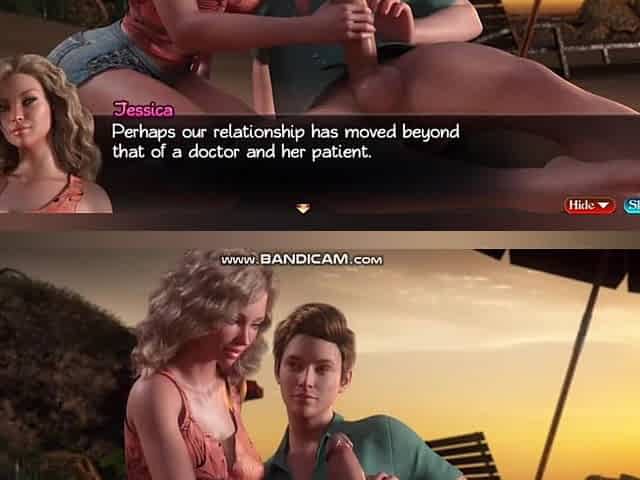 Treasure of Nadia - Dating with Dr. Jessica at Sunset