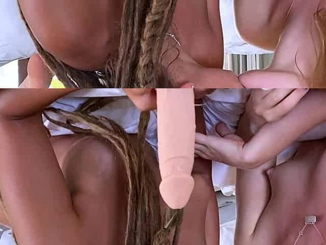 Amateur teen loves toys in her ass