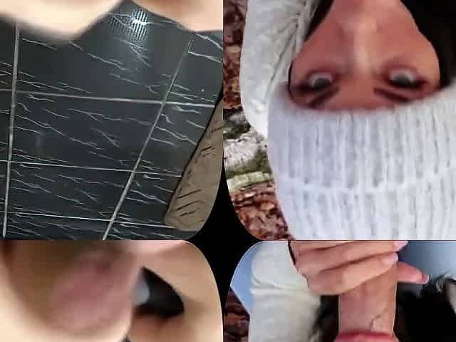 React: Freckled Teen SUCKS & SWALLOWS in the Woods - Shaiden Rogue