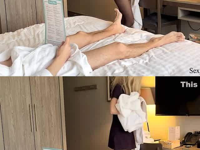 Public Dick Flash. I Pull Out My Dick In Front Of A Hotel Maid And She Agreed To Help Me Cum