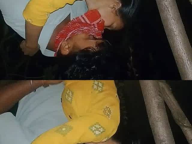 After a Long Time Having Sex in Deep Forest at Midnight
