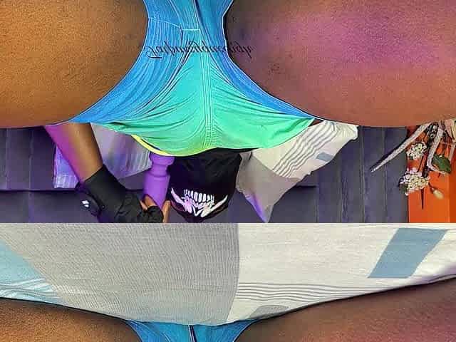 Black Tiny Twat Fingered and played with (BBC hardcore bang)