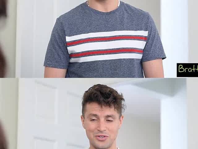 BrattySis Jade Maris & Ally Vanessa Marie Invade Stepbro's Daybed until This chab Shares His Cum -S32:E4