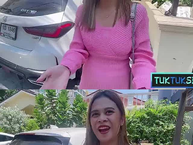 Cute Thai teen needs helps from a foreigner who screwed her