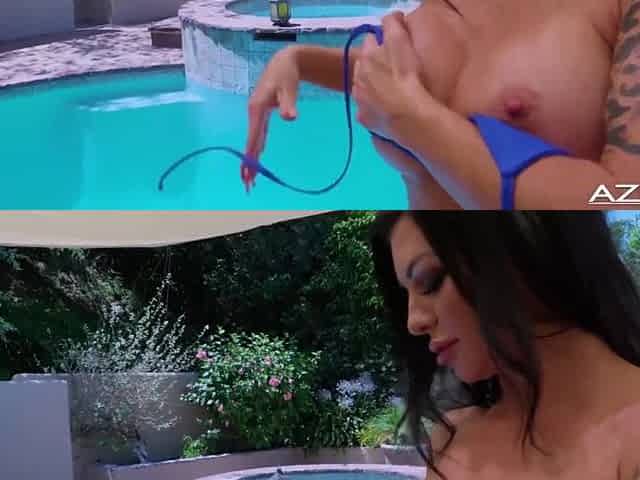 Hot mother I'd like to fuck by the pool will WOW u!