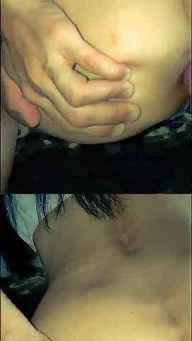 Anal with wife's sister constricted butt