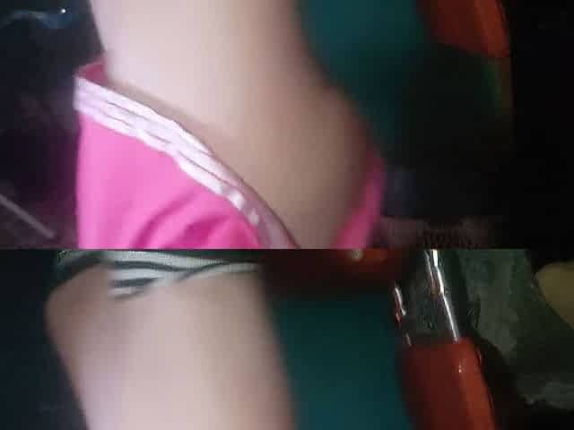 Sissy Cheerleader Audrey Hamms, large wet butt n baby oil