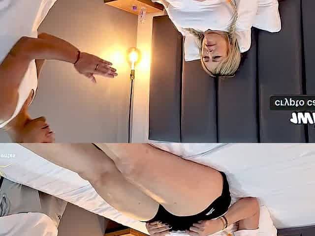 mother I'd like to fuck screws a stud with a large schlong after a sexy massage - Monique Fuentes & David Bander