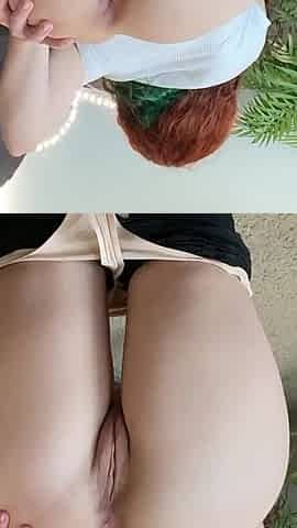Naughty Asshole Tease and Dirty Talk on All Fours in Leggings