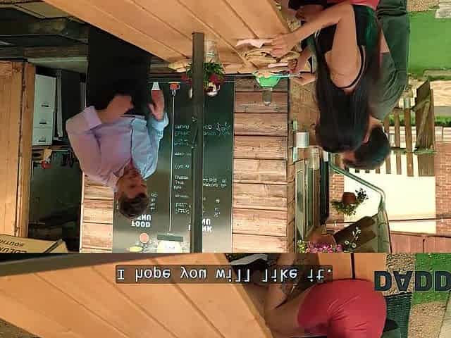 DADDY4K. Risky outdoor screw with BF's dad