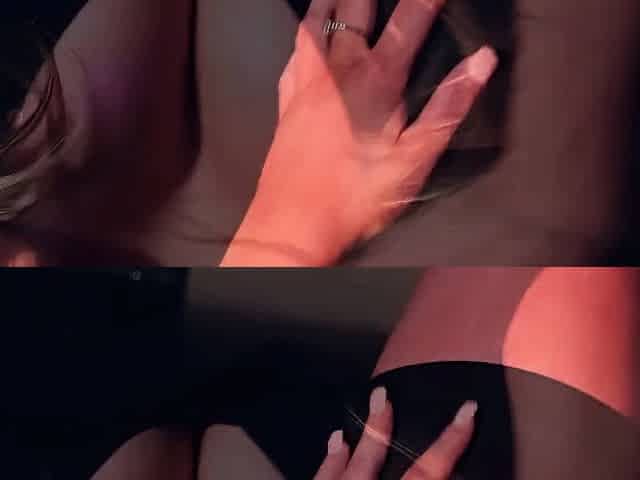 ThisIsGlamour Alexa Grace Teasing In Sexy Black Dress LEWD