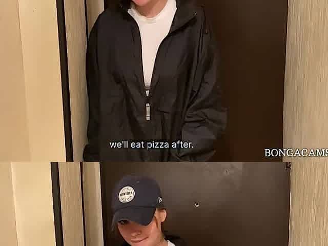 Drilled the pizza gal. That babe couldn't resist my proposal. (With subs)