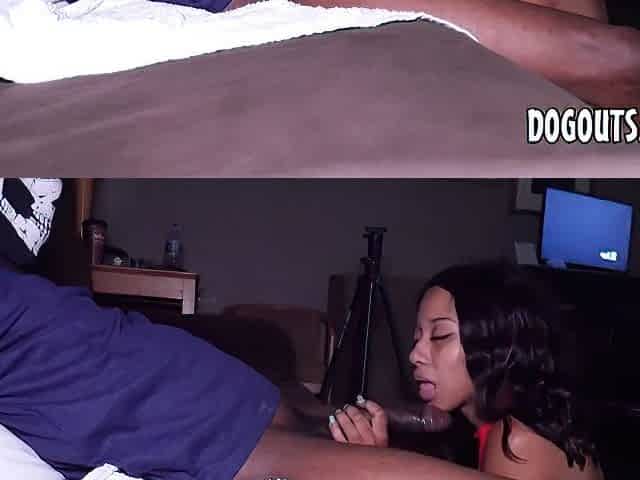 Amari Gold Ebony Couple Hard Sex Video