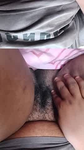 Ebony BBW MILF Hairy Pussy