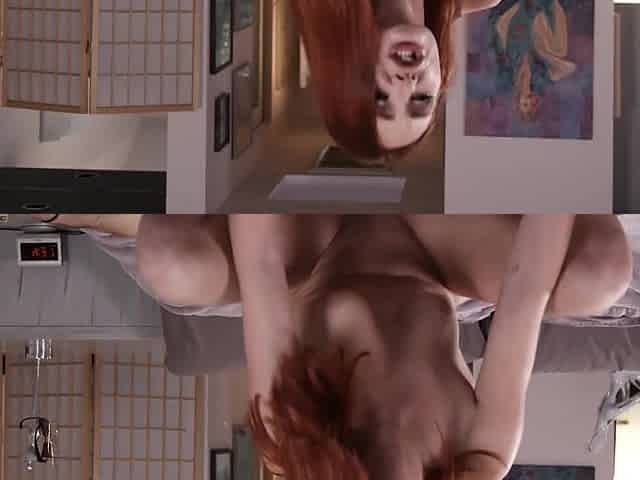 Compilation of hot scenes with the red-haired beauty Lacy Lennon