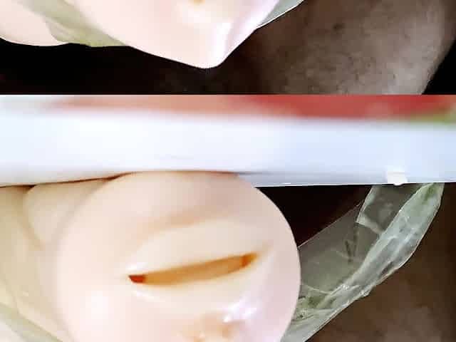 three in one dildo front view