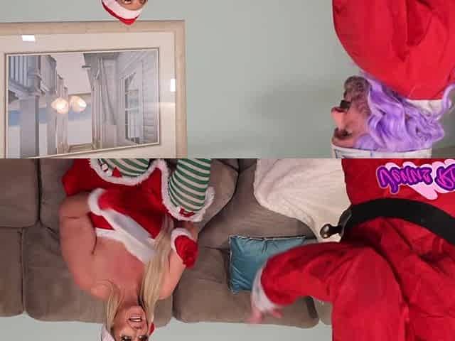 Santa Fucks BBW MILF Venus In The Ass - Bbw