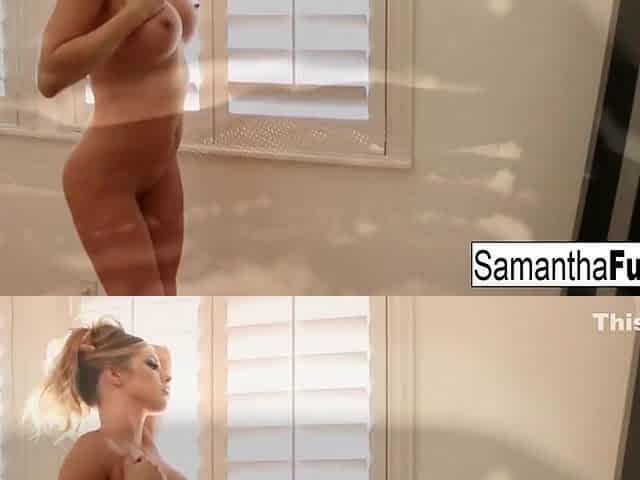 Samantha Does A Sexy Solo In Lingerie - Samantha Saint