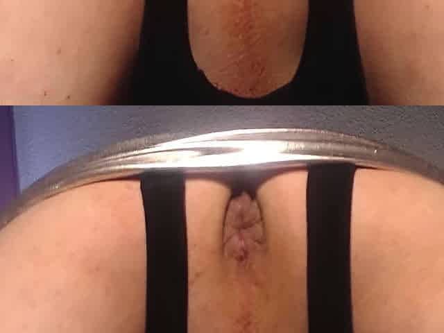 Amber Mei Neil - Creampie Cum Oozing Out Of My Sissy CD Dark hole