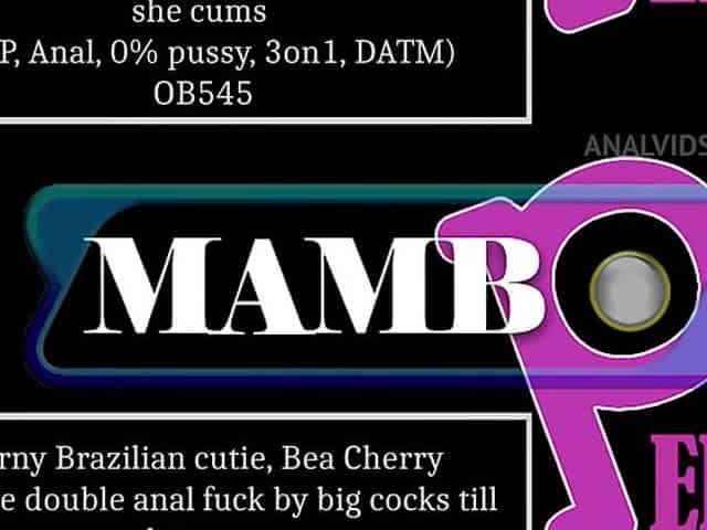 Horny Brazilian Cutie, Bea Cherry Intense Double Anal Fuck By