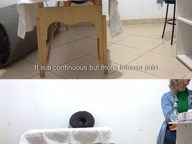 The doctor stuck his finger up butt freely during the investigation.