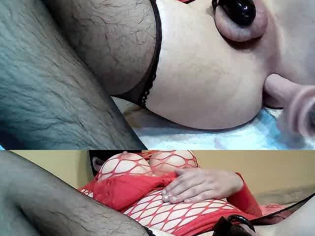 Sissy use screw machine from 0 to 100