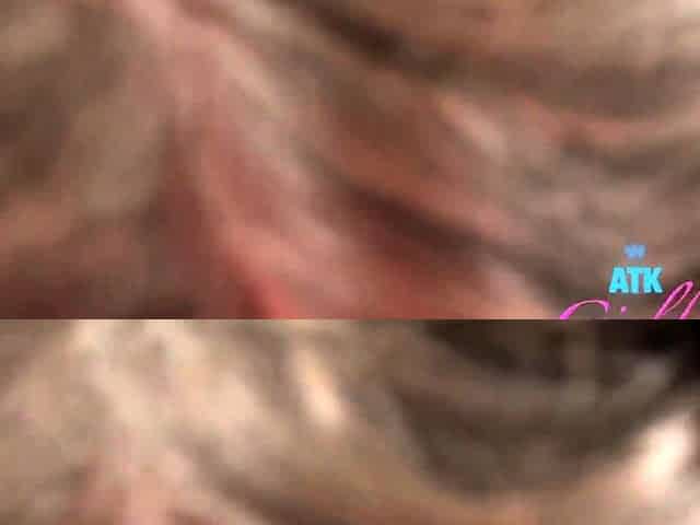 Nerdy babe Leana Lovings gives head POV and footjob before