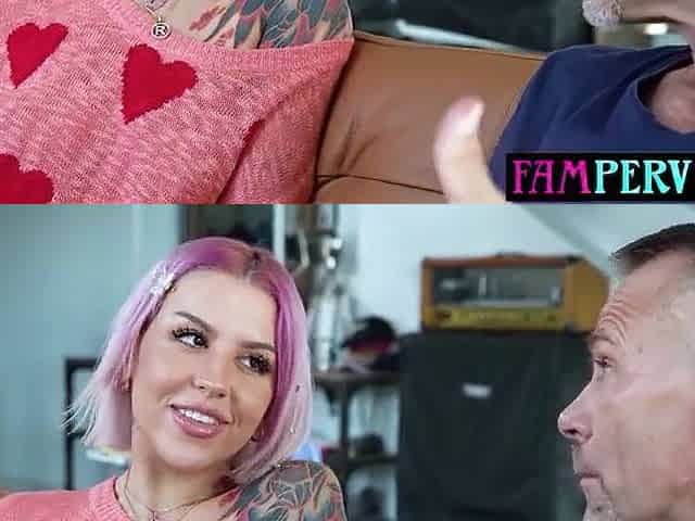 Nymphomaniac teen offering her vagina to her stepdaddy