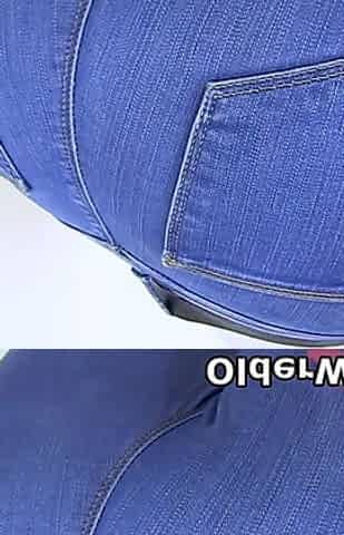 Hard Nippled Mature Eva May Slides Out of Her Tight Jeans and Pushes Her Fingers Deep Into Her Fleshy Cunt