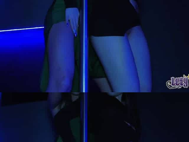Luna Rival & Lety Howl in Cage