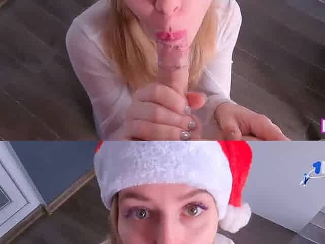 Coal or cock, Santa produces the super-sexy hard-core wish of a insane MILF.