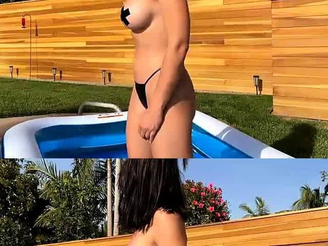 Big assed busty tit fuck and blowjob