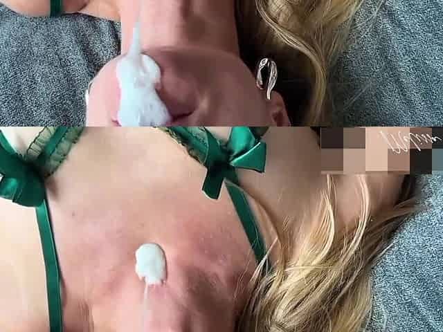 Hungry Stepmom Cumshot Compilation