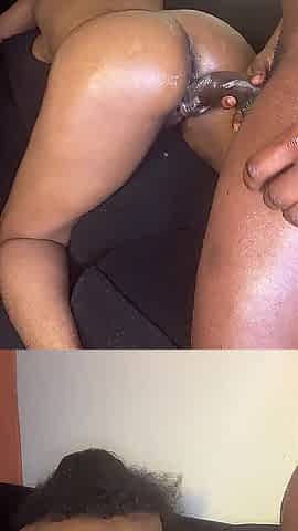 Throwing My Cool Booty On A Thick Chubby Dong