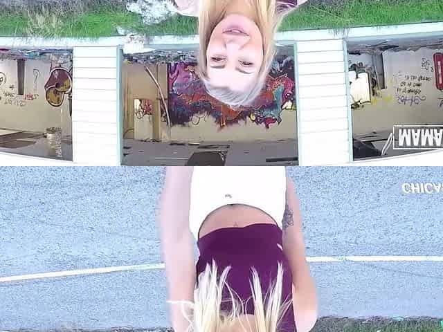 Hawt Whore Vyvan Hill Screwed Unfathomable by Spanish Dude Outside - MAMACITAZ