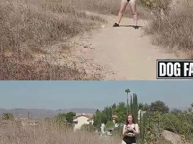 DOGFART - U Are Right, I Am That Kinda Gal - Hawt Redhead Analized By Giant Cocked Stranger