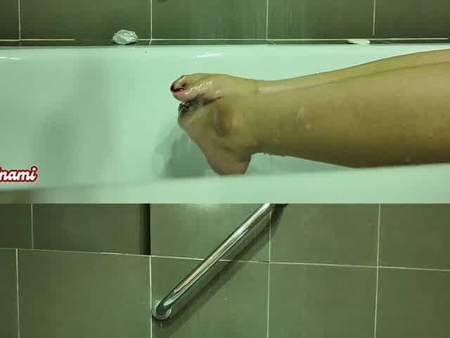 Taking Care of My Feet After a Long Day