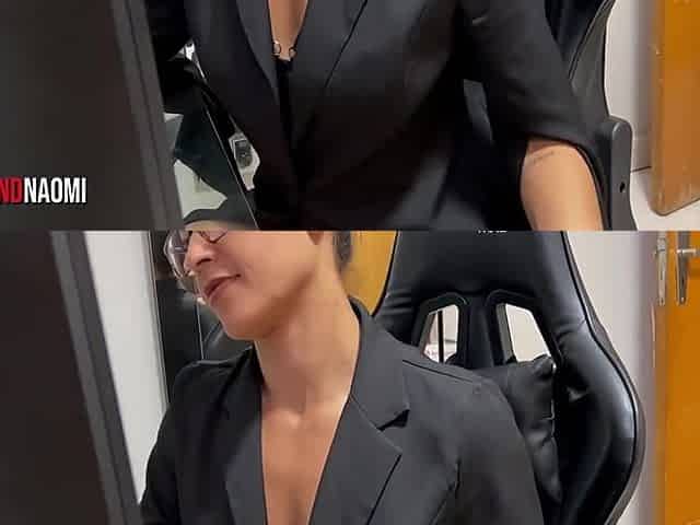 She Works Late So She Can Be Alone With Her Boss And Get Hot Milk In Her Pussy!
