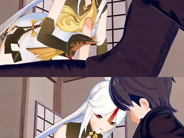 Ningguang from Genshin Impact lets u cum on her bazookas.