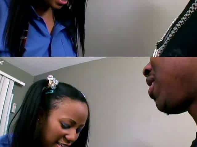 Cute Black Playgirl Janae Foxx Rides BBC Like a True Wench SB6707