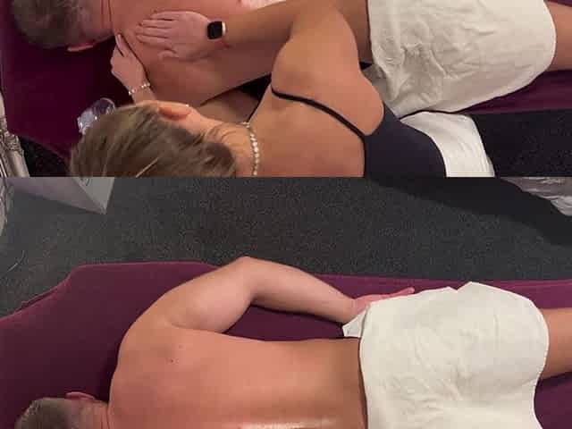 Cheating on My Partner with the Masseuse Birds Eye View