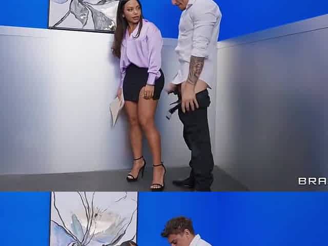 Gets Her Exotic Pussy Eaten Before Fucking With Victor Ray And Brandy Salazar