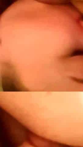 Blonde teen Sonja suck a big cock
