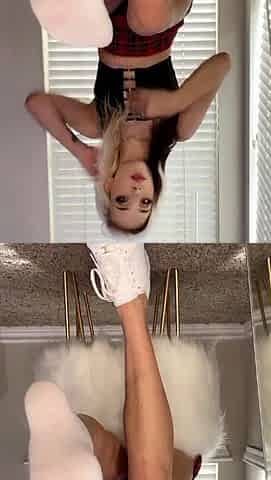 Classy Blonde enjoying sexy foot Fetish sex