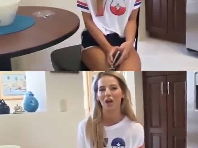 Tied up blonde roommates anal punished in dungeon