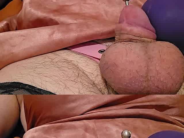 Sissy Cumming with Metal Catheter Inserted - part 4