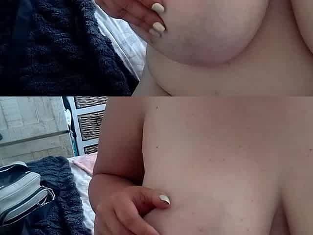 Chubby with Big Natural Tits