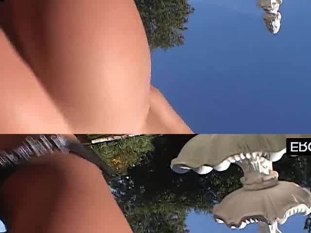 fastened up on the beach this babe sucks his thick