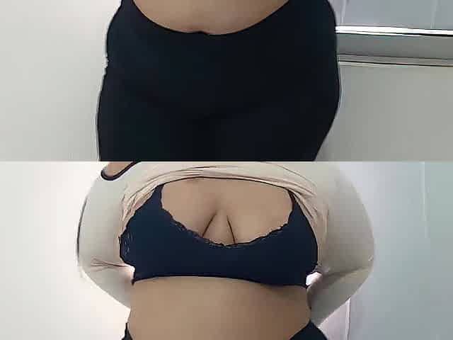 Enjoying a obese white gal's butt on all fours