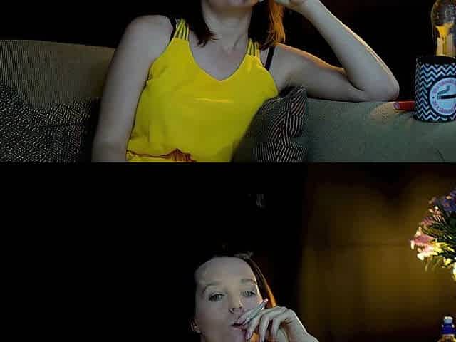 Sucking On a Cigarette